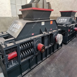 2PG1200x800直連式液壓對輥破碎制砂機發貨 發往河南鄭州