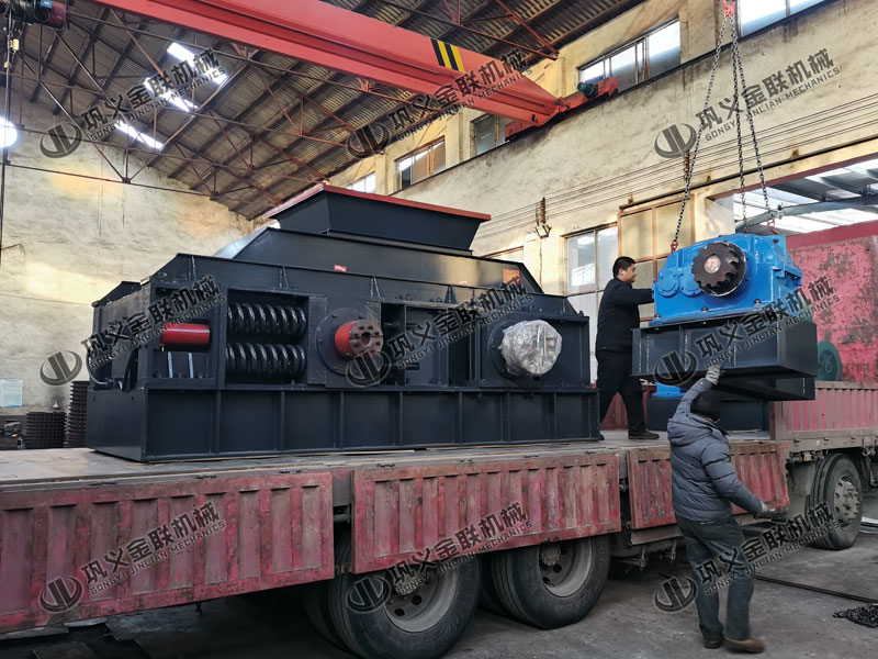 時產100噸對輥制砂機參數是多少，有哪些部分組成