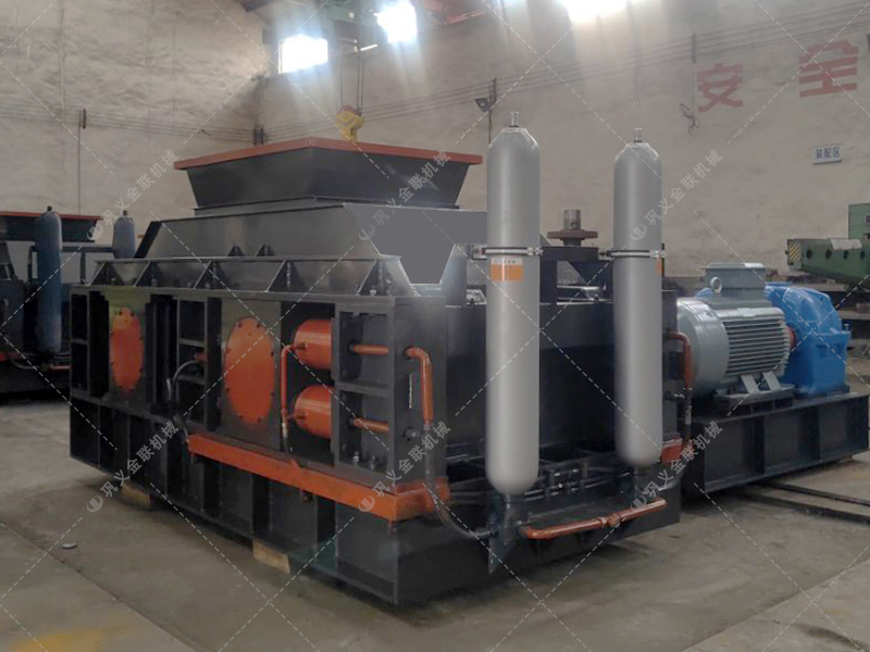 2PG1208大型液壓直聯對輥破碎制砂機發貨圖片