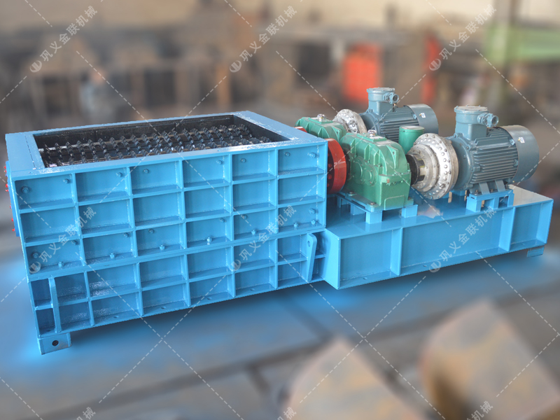 中型強力齒輥式破碎機發貨圖片_發往山西太原_煤礦破煤