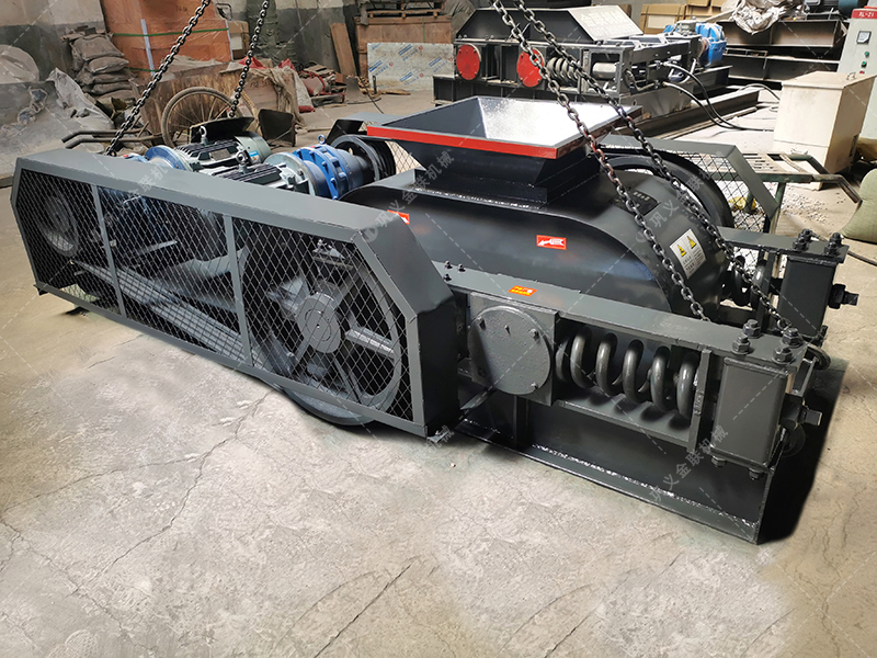 610X400對輥破碎機發貨圖片_發往甘肅蘭州_破碎金礦石