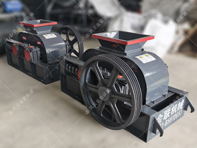 2PG250x250小型對輥破碎機發貨圖片_發往云南瑞麗_實驗室用