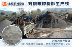 時產20噸石灰石制砂機多少錢一臺，有哪些型號可選？